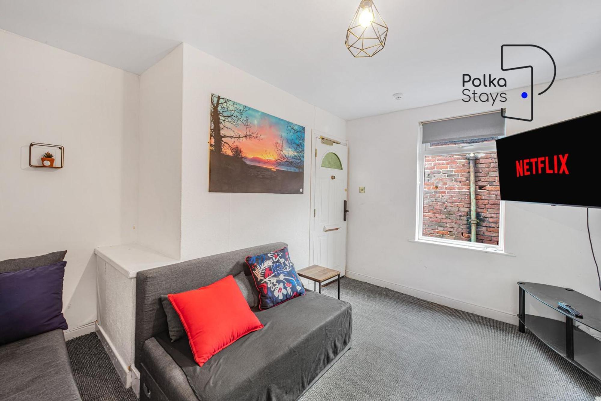 PolkaDot Winter Gardens - 2 x Large Modern Apartments, Central Blackpool Buitenkant foto